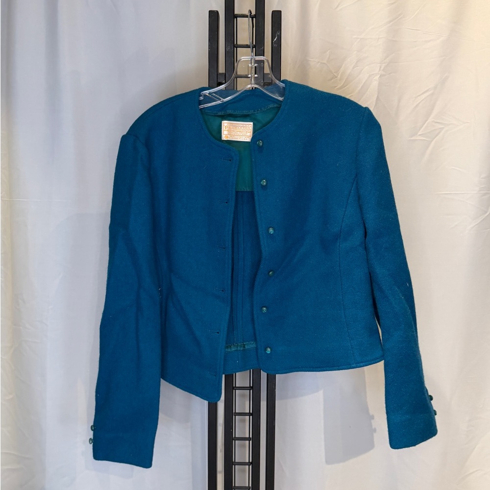 Pendleton Women's Vibrant Blue‎ Suit Jacket